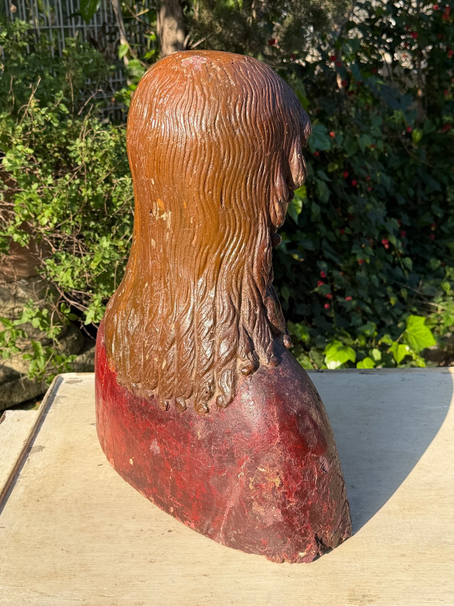 Bust Of Saint John The Baptist, 16th Century-photo-7