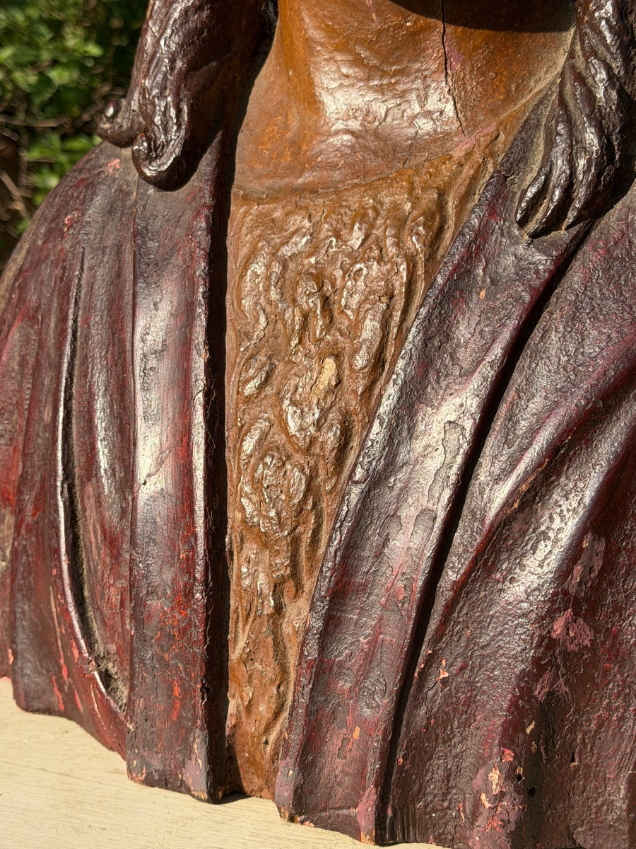 Bust Of Saint John The Baptist, 16th Century-photo-8