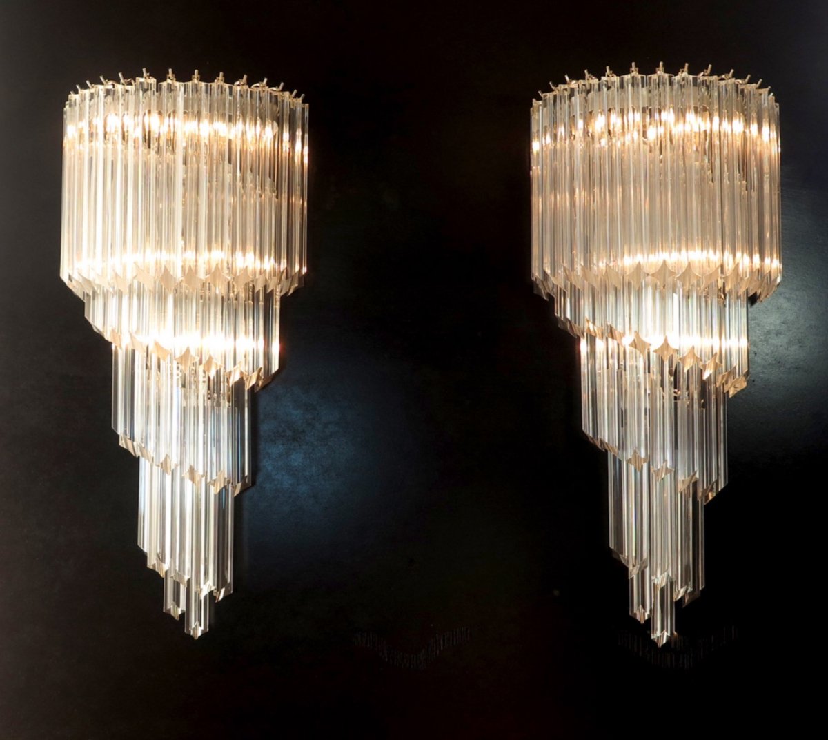 Great Pair Of Murano Sconce