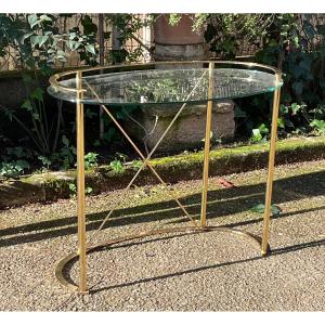 Brass Coffee Table Circa 1970
