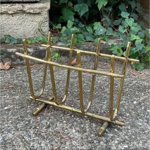 Faux Bamboo Magazine Rack Circa 1960/70