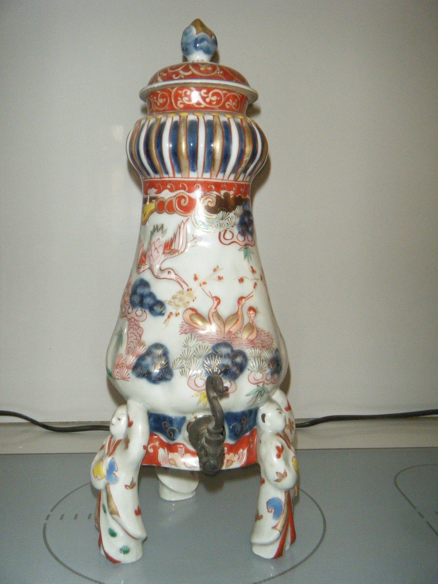 Japanese Porcelain Fountain With Imari Decor-photo-2