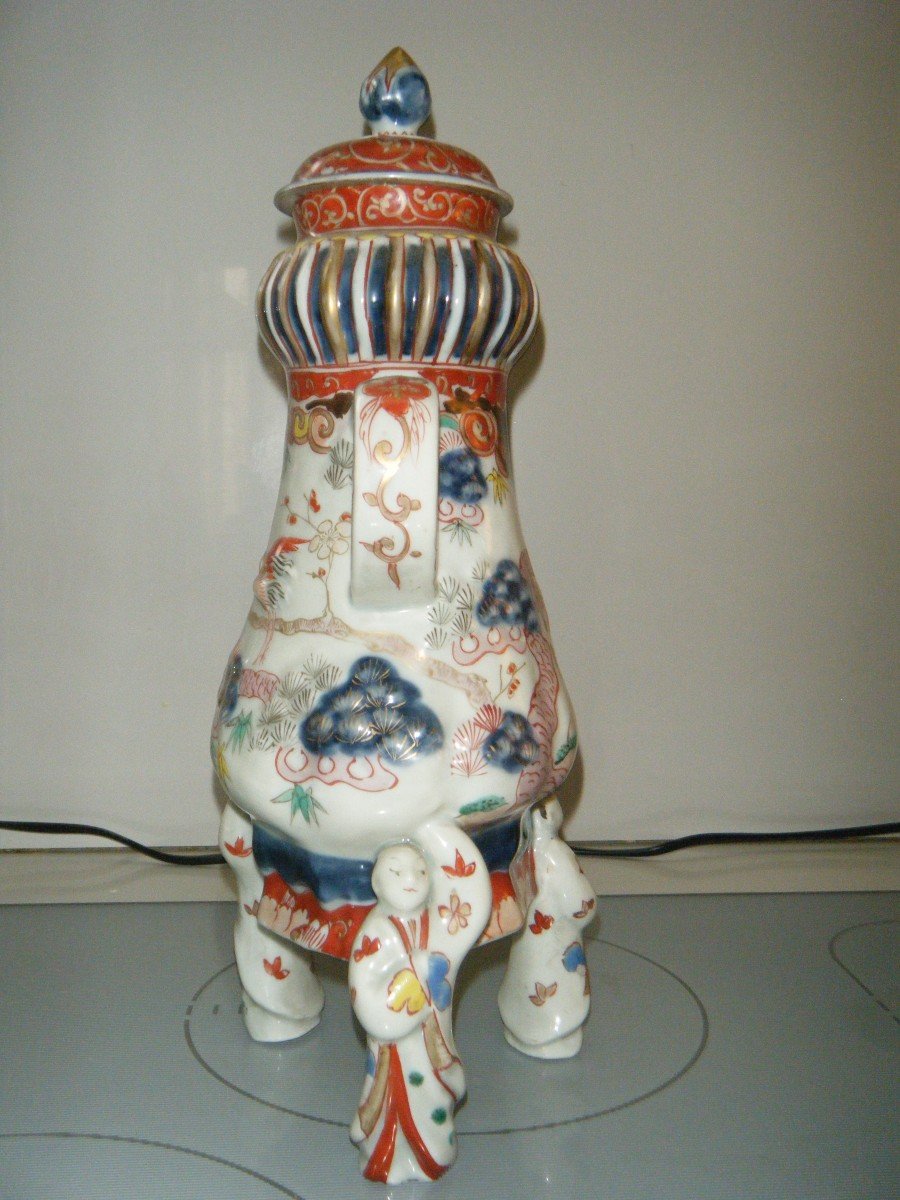 Japanese Porcelain Fountain With Imari Decor-photo-4