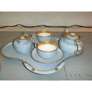  A Swedish  Porcelaine Tea Set ( Tete à Tete ) 