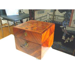  A Louis 16  Perfum  Marquetry Box 