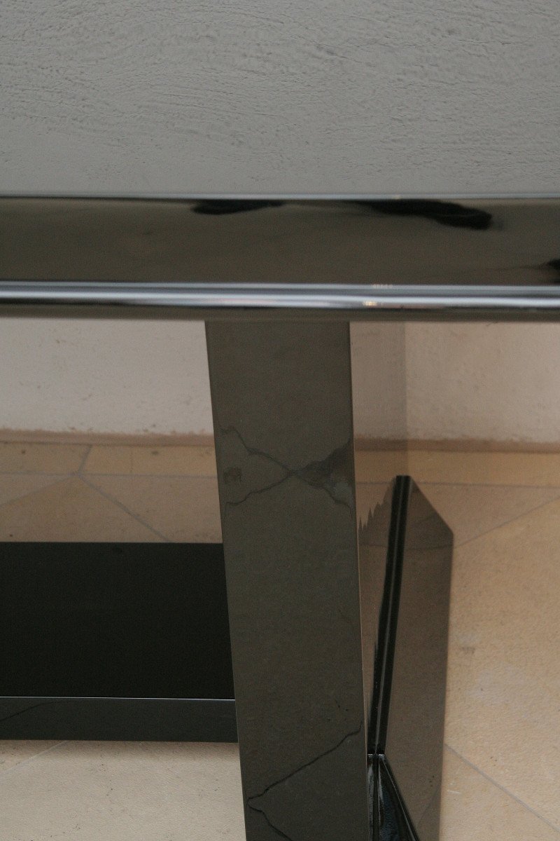 Elegant Art Déco Dining Table Or Desk 1940s-photo-4