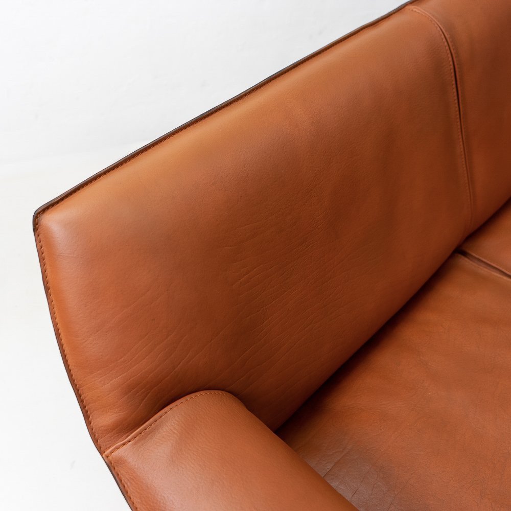 Canapé du milieu du siècle Canapé en cuir de Mario Bellini pour Cassina 1970-photo-6