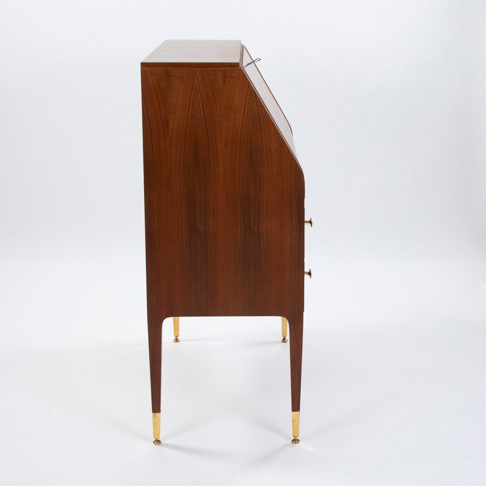 Secretary In Rosewood With Inlays By Paolo Buffa 1940s-photo-2