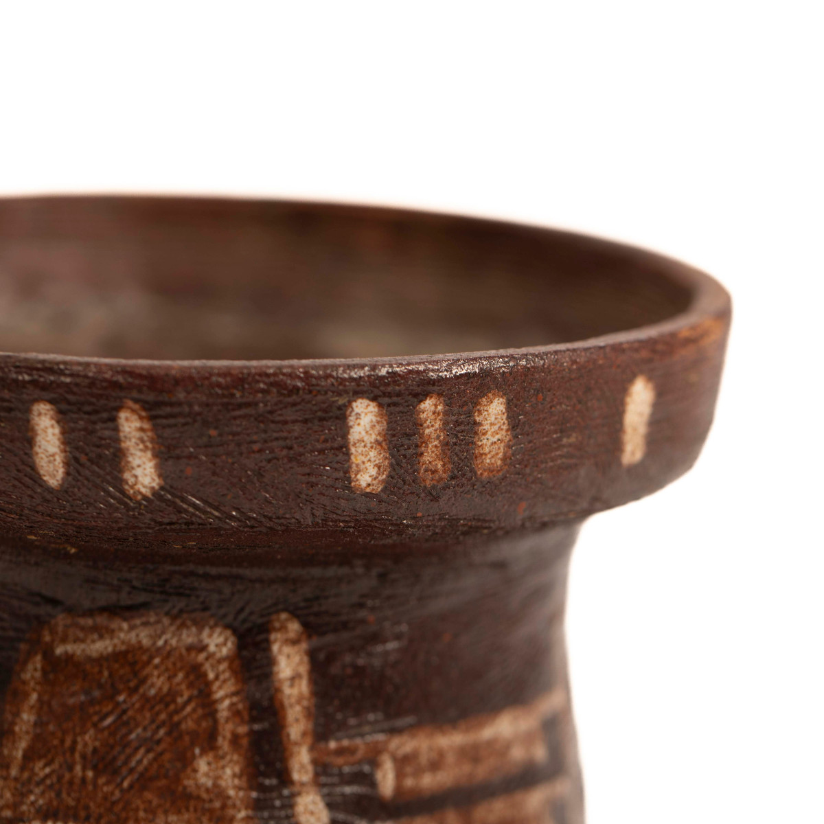Italian Ceramic Vase In Etruscan Style Dating From The Mid-20th Century, By Mariano Pieroni-photo-4
