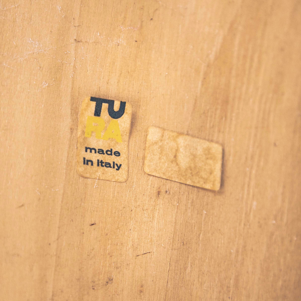 Square Side Table In Green Goatskin Leather, Mid-20th Century, Signed Aldo Tura-photo-7