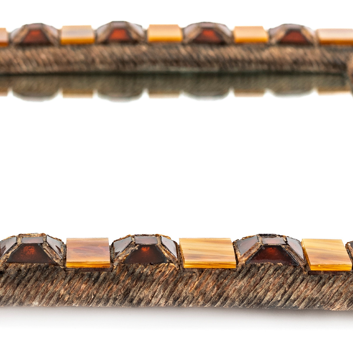 Mid-century Mosaic Mirror In Resin And Glass, In The Style Of Line Vautrin 1960s-photo-5