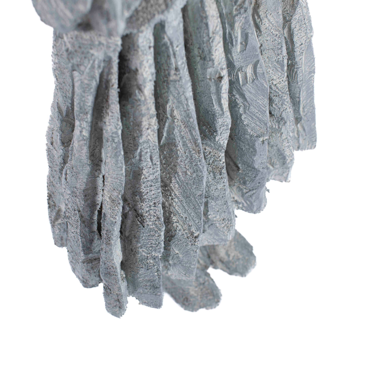 Abstract Wooden Grey-white Sculpture “free To Turn" By Christofer Kochs 2016-photo-6