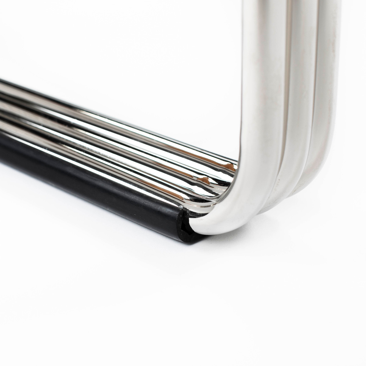 Bureau Bauhaus en hêtre avec structure tubulaire 2-3 pièces re-nickelée, années 1930-photo-8