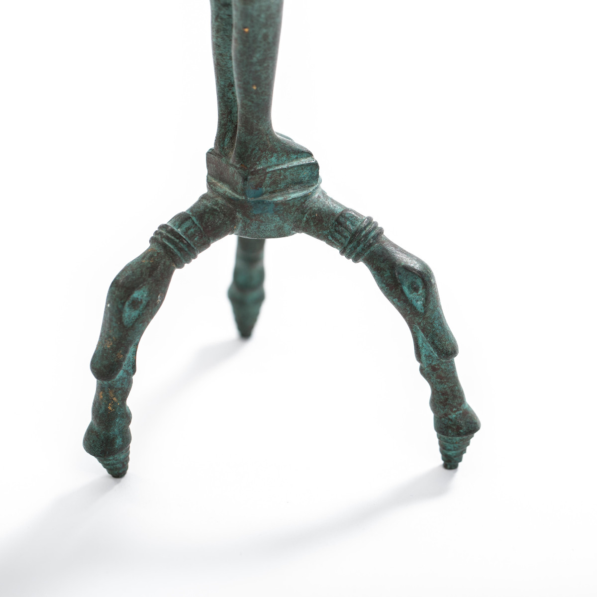 Bougeoirs Art Déco en bronze d'inspiration égyptienne-photo-8