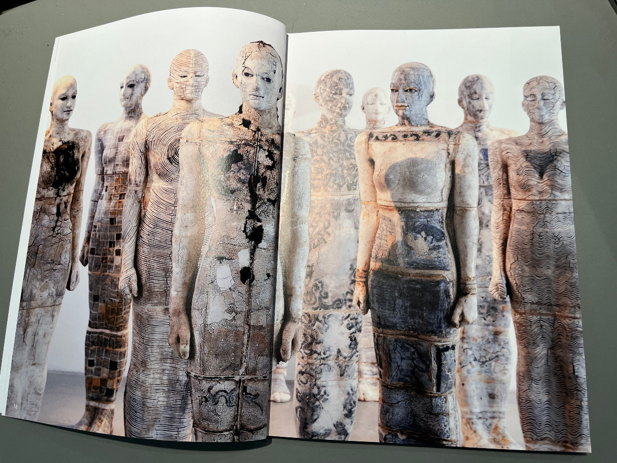Contemporary Ceramic Figural Lifesize Female Sculpture By Dora Várkonyi-photo-7