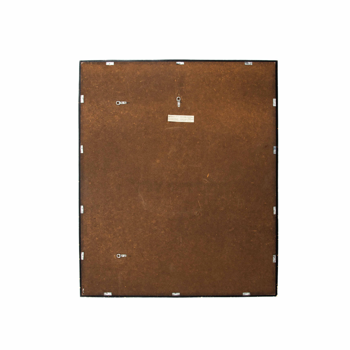 Mid-century Parclose Mirror With Black Profile, 1970s-photo-4