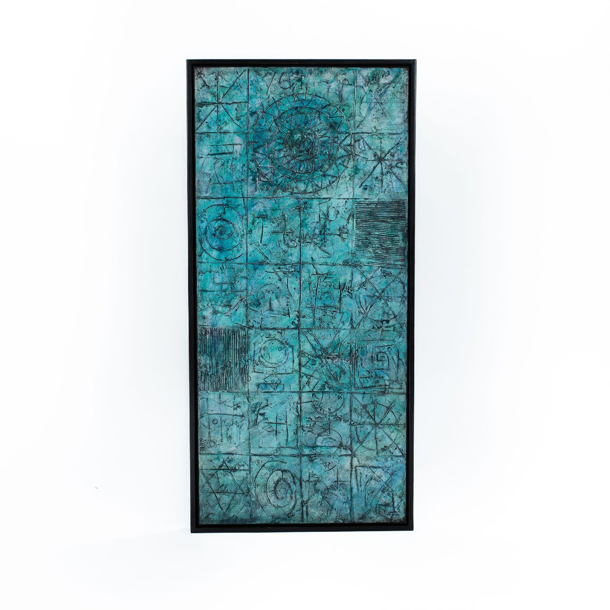 Peinture abstraite lyrique du milieu du XXe siècle, par Pierre Jacquemon, New York, années 1970