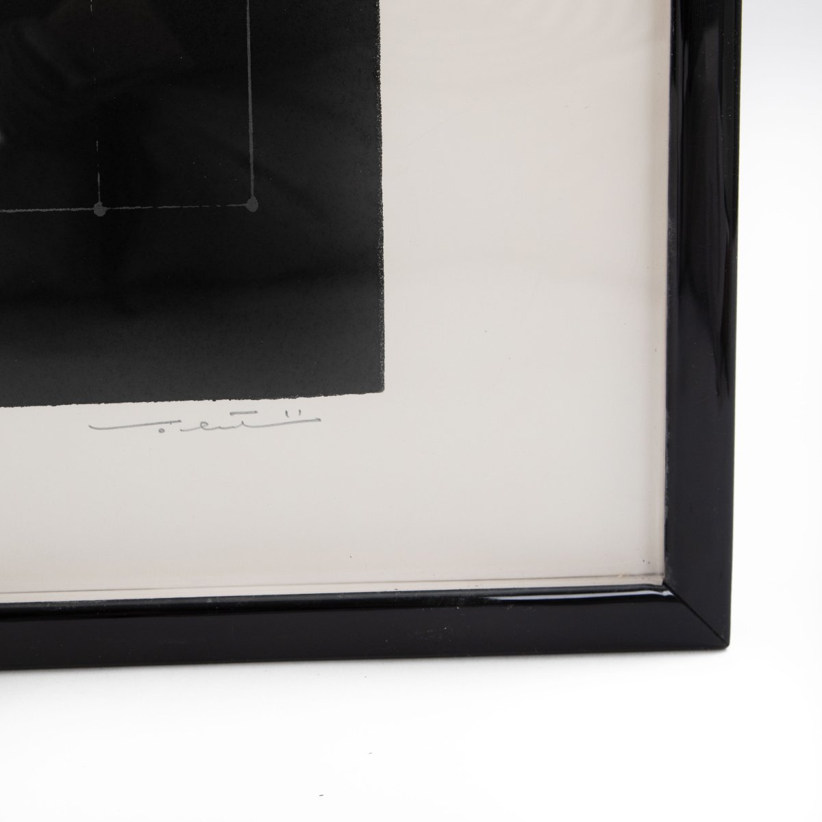Quelques grandes gravures en noir et blanc de Walter Valentini, Italie, années 1980-photo-7
