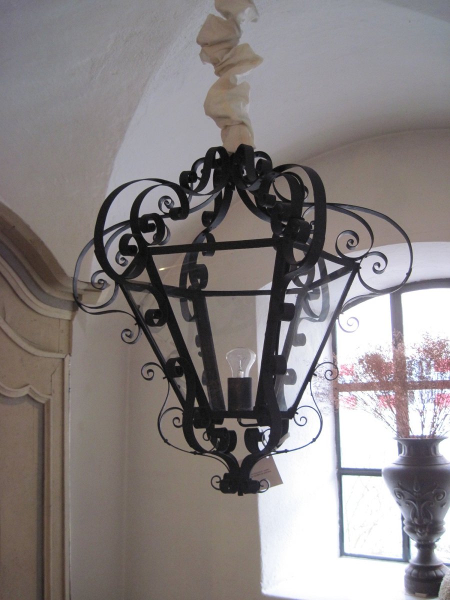 French Iron Latern 1940s