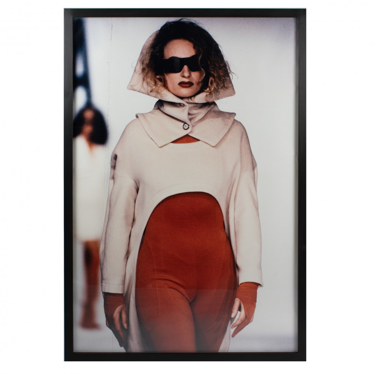 Grande photographie de mode de la marque de mode avant-garde Tonga, Munich 1980