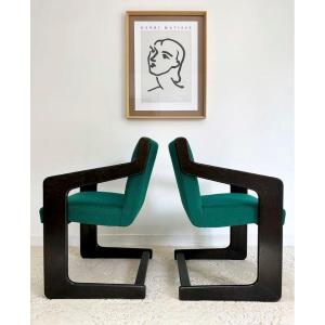 Paire de fauteuils mid-century de CASALA, années 1970 - état original