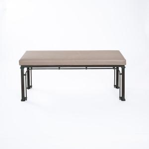Mid-century Italian Iron Bench, 1960s Industrial Style