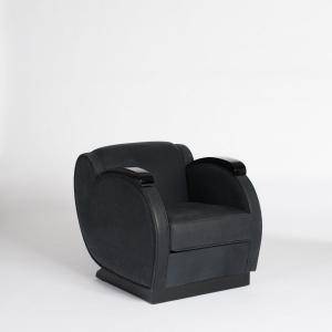 Cubistic Shaped Art Déco Armchair 1930s