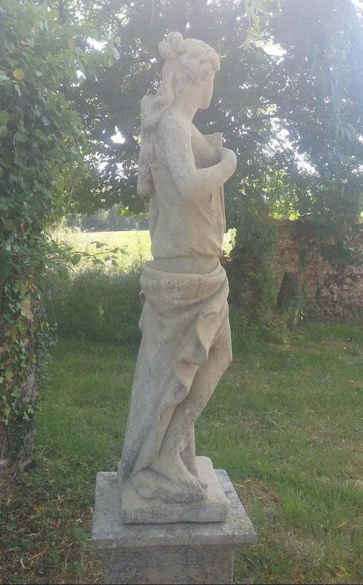 Statue Diane En Pierre -photo-3