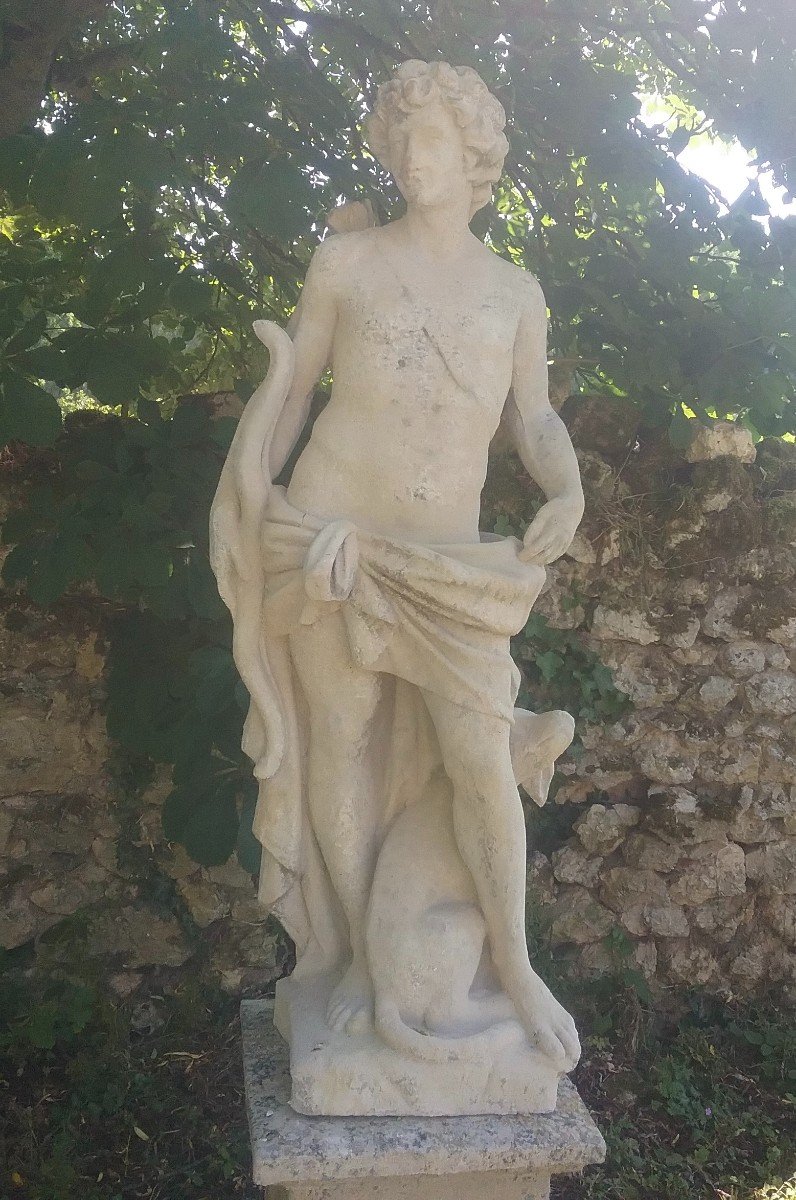 Stone Apollo Statue-photo-4