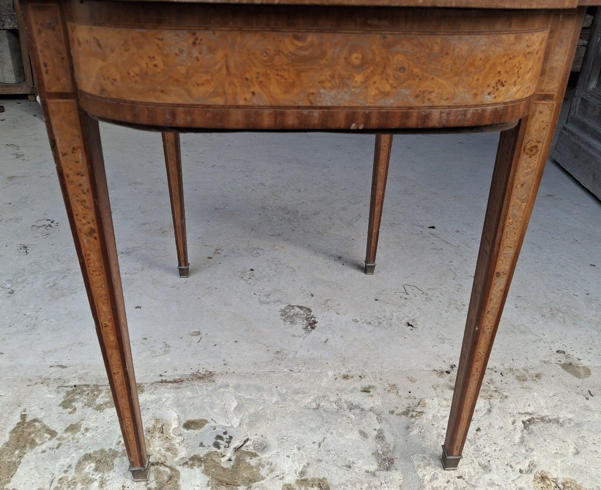 Bureau en loupe d'orme -photo-2