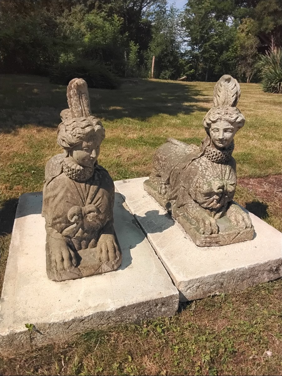Pairs Of Sphinxes