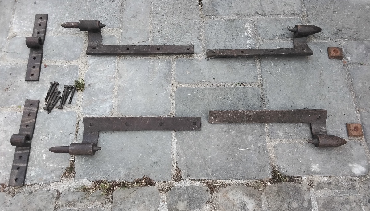 Paire de Pentures de porte cochère