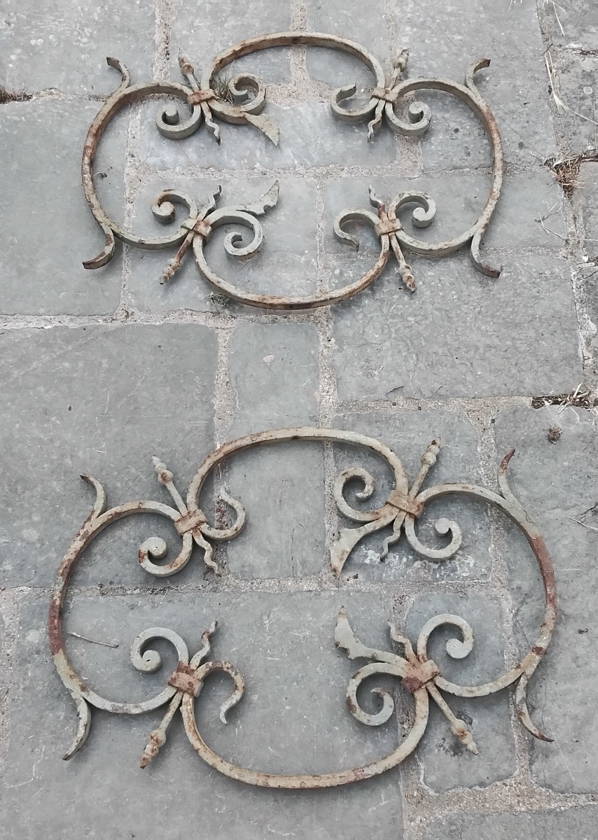 Pair Of Protective Grilles