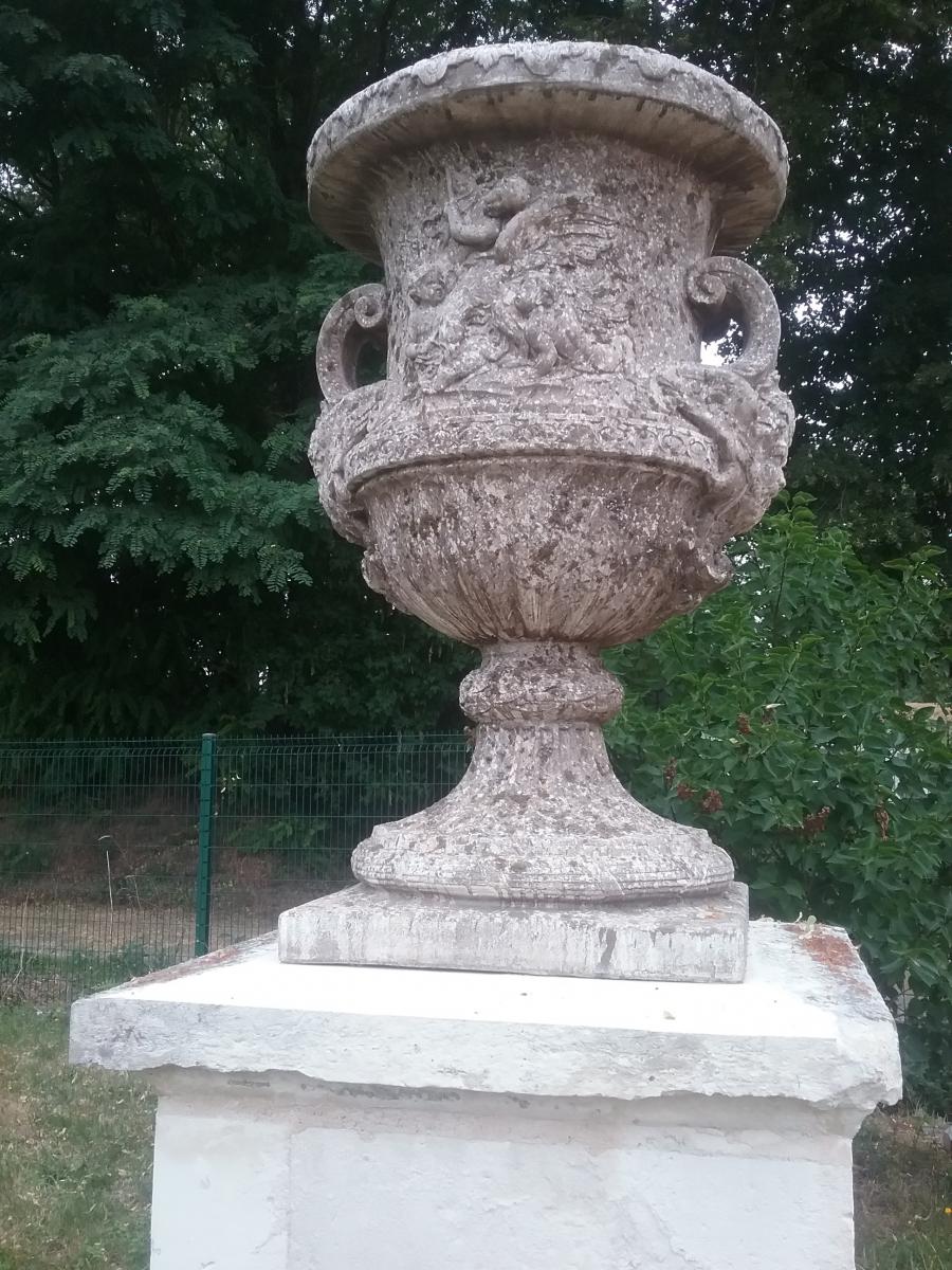 Paire de Vases d'ornement