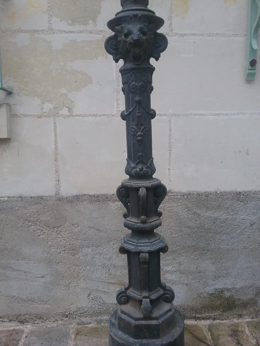 Lampadaire, Réverbère Napoléon III-photo-2