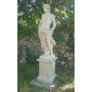 Statue Apollon En Pierre 