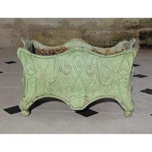 Jardinière Art Nouveau en fonte