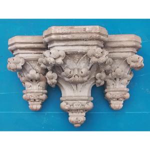 Natural Stone Wall Console
