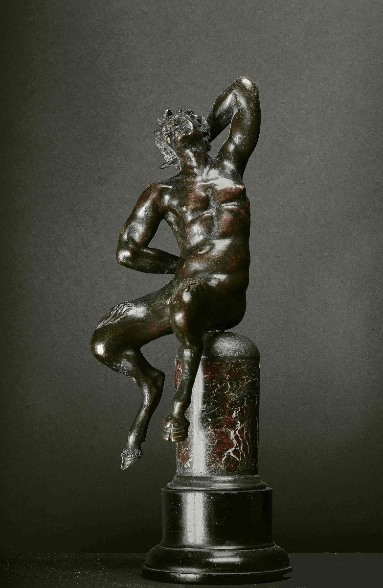 Sculpture, Faune Maniériste, Probablement d'Italie Du Sud Vers 1600