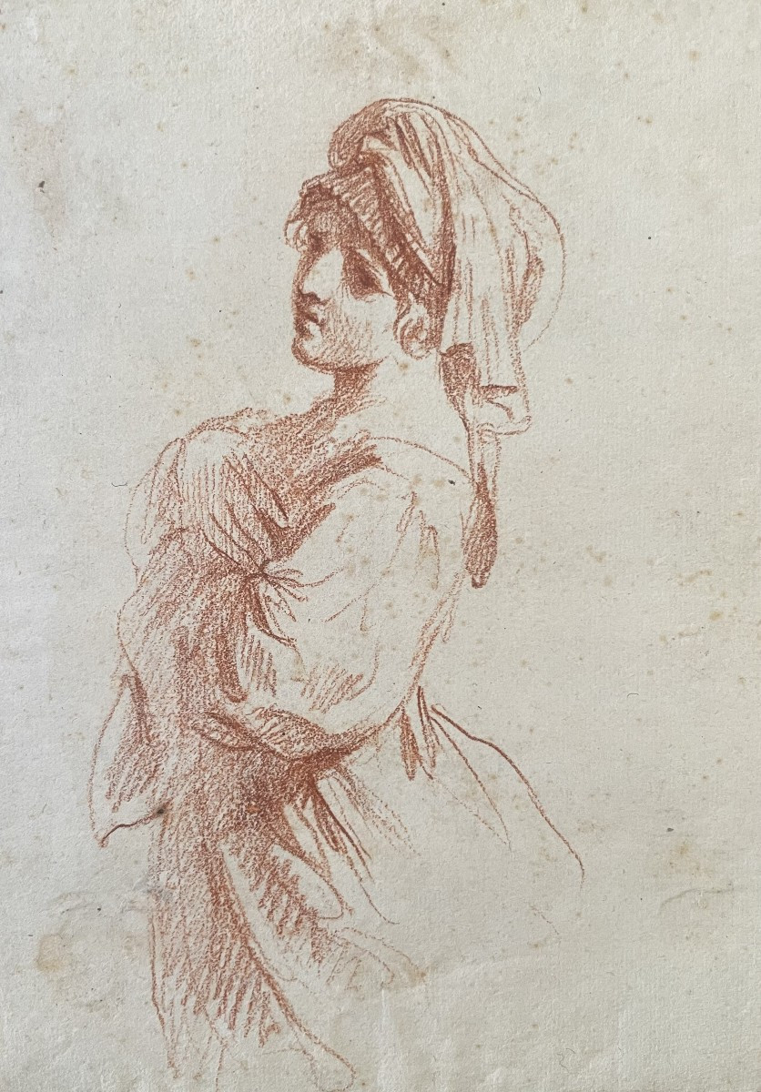Suiveur de Giovanni Francesco Barbieri, dit Il Guercino (Cento 1591 – 1666 Bologne) - Sybille