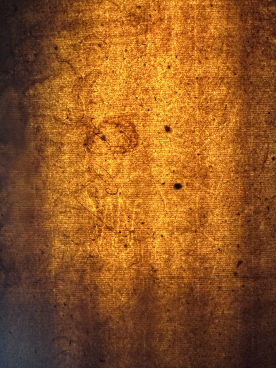 Nicolas Chaperon (1612-1653/4) - Faunesse et amours, dessin ancien-photo-4