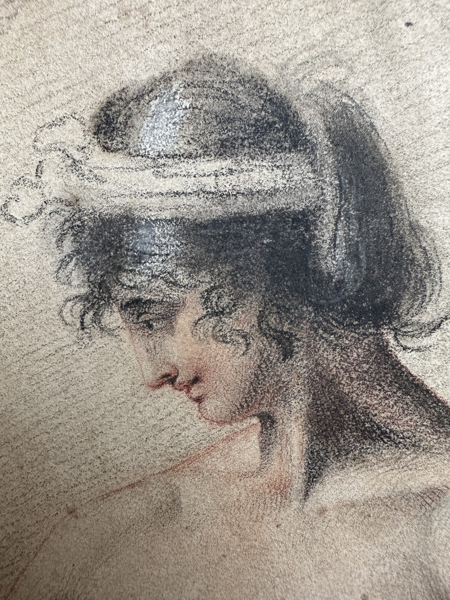 Entourage de Johann Heinrich Füssli (1741 – 1825) - Étude de nue-photo-3