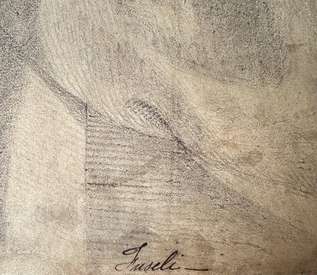 Entourage de Johann Heinrich Füssli (1741 – 1825) - Étude de nue-photo-4