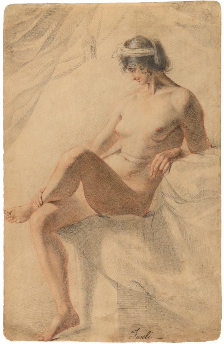 Entourage Of Johann Heinrich Füssli (1741 – 1825) - Nude Study