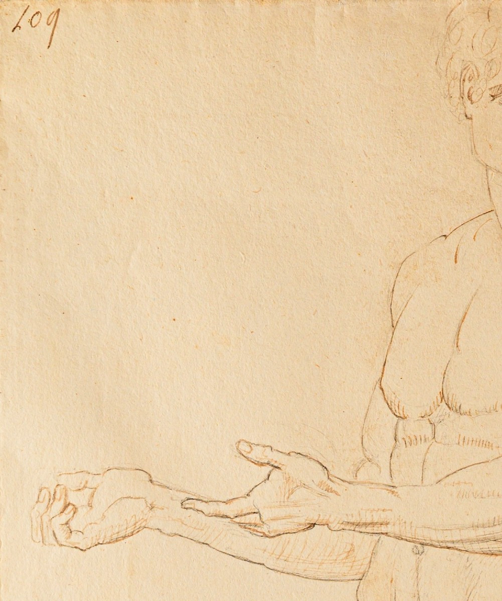 Antonio Canova (1757–1822) – Monumental Study Of A Male Nude, Circa 1790-photo-3