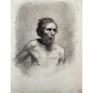 Attributed To Vincenzo Gemito (1852-1929) - Study Of A Bearded Man, Circa 1890
