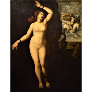 Late 16th Century Florentine School Perseus Freeing Andromeda