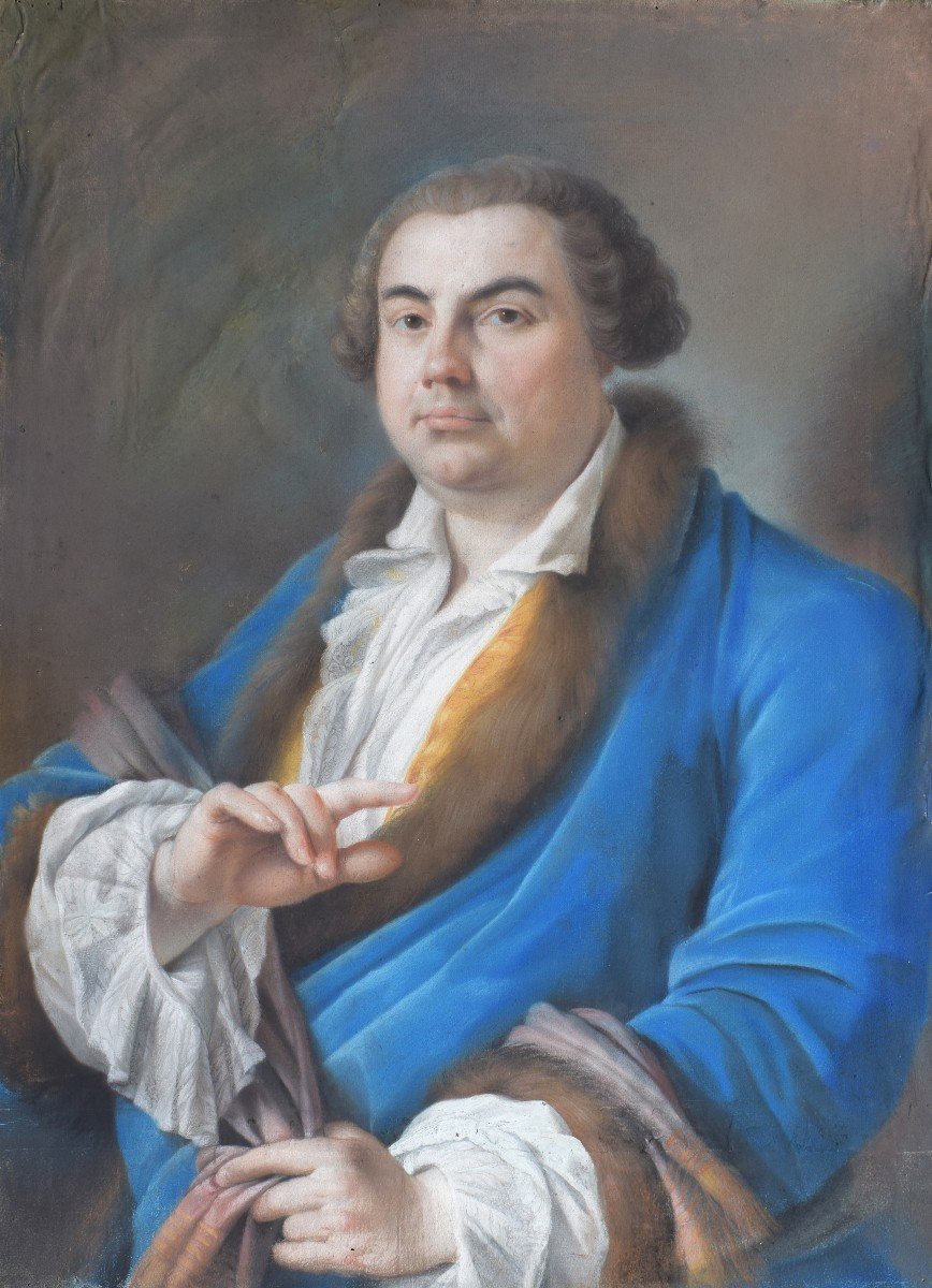 Attributed To Giovan Battista Cipriani (1727 – 1785), Portrait Of Giuseppe Baretti (?)