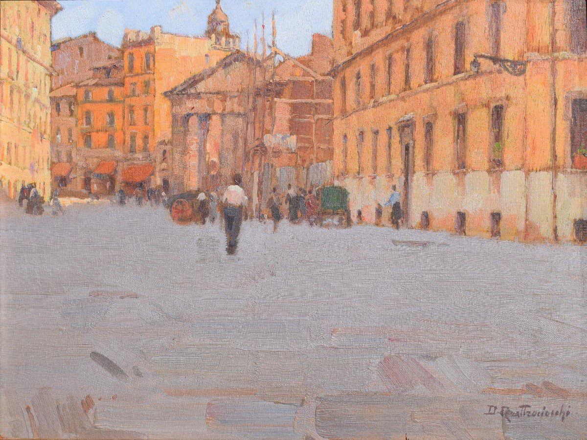 Domenico Quattrociocchi (Palerme 1872 – Rome 1941), Portique d'Octavie