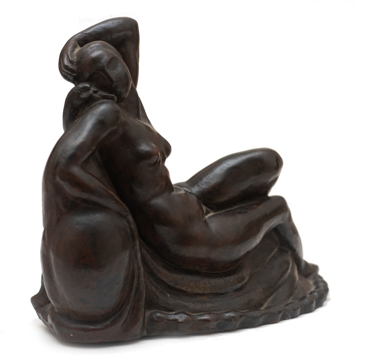 Alfredo Biagini (rome 1886 – Rome 1952), leda (1926)-photo-2